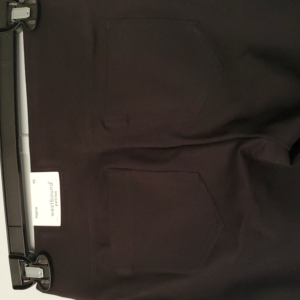 Westbound Petites Black Leggings Small NWT - Picture 5 of 12